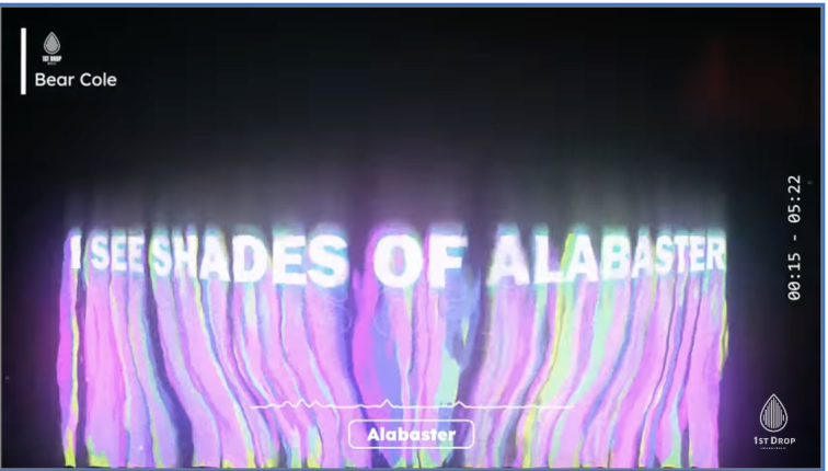 Alabaster Lyric Video Bear Cole
